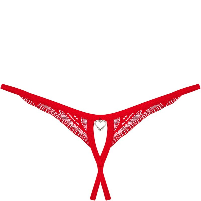 OBSESSIVE - CHILISA THONG CROTCHLESS XS/S