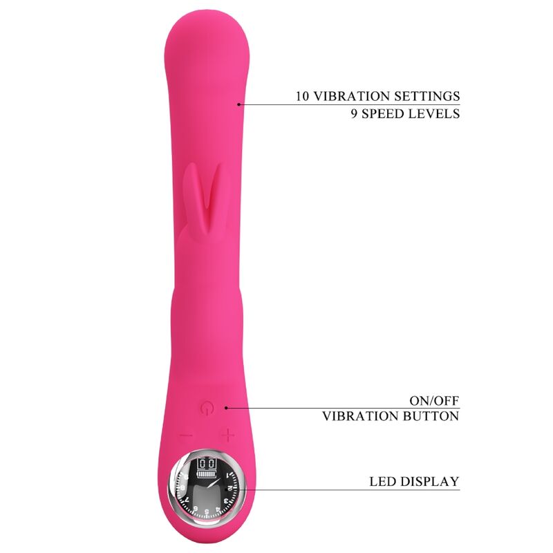 PRETTY LOVE - VIBRATORE CONIGLIO LAMAR E PUNTO G ROSA