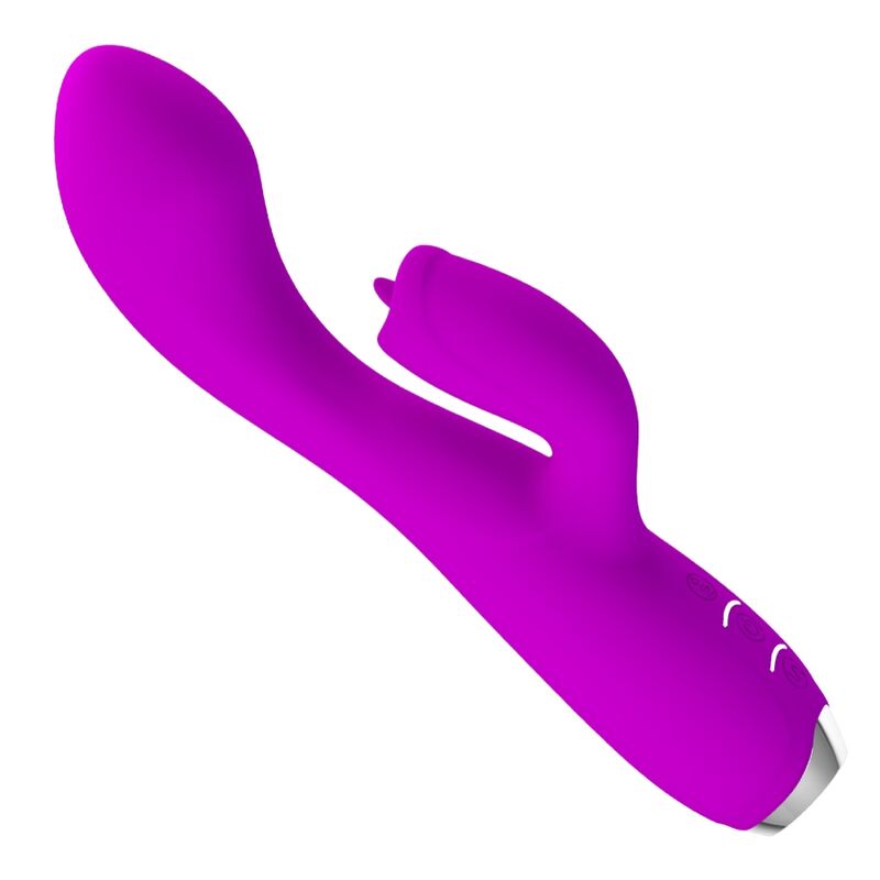 PRETTY LOVE - GLORIA WIEDERAUFLADBARER RABBIT-VIBRATOR - WASSERDICHT LILA