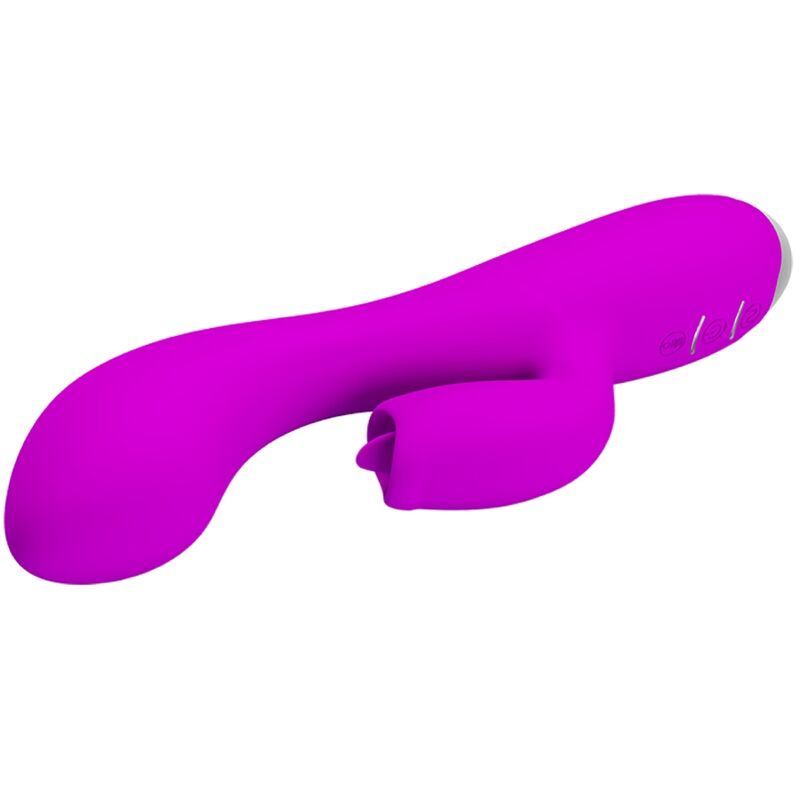 PRETTY LOVE - GLORIA WIEDERAUFLADBARER RABBIT-VIBRATOR - WASSERDICHT LILA