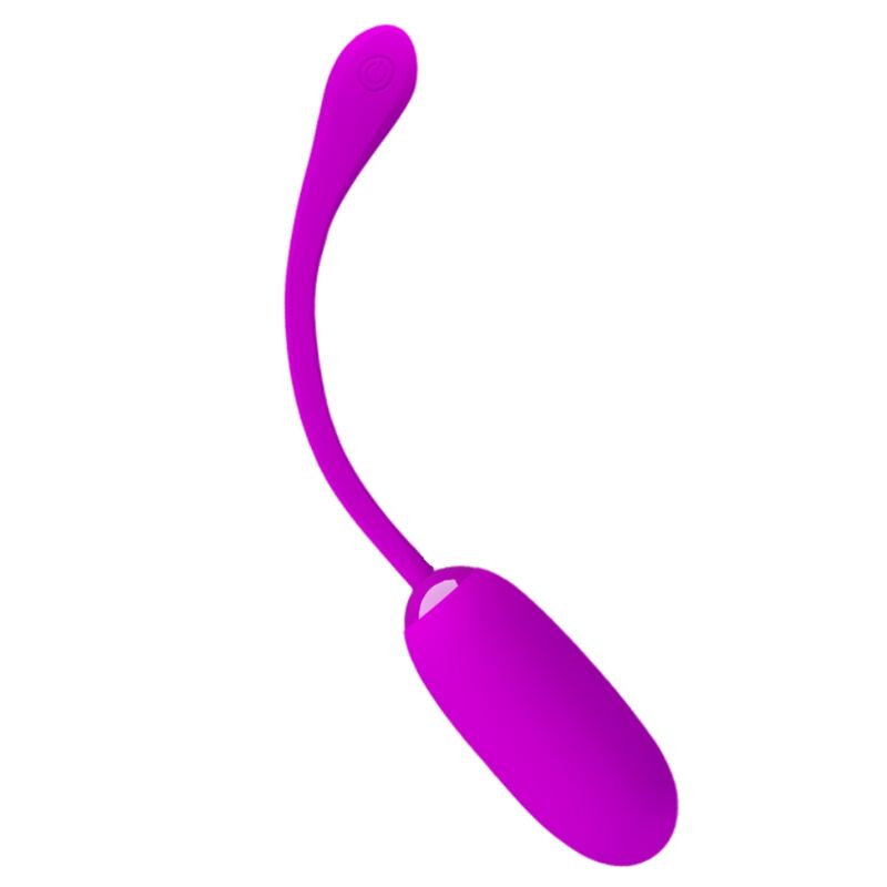 PRETTY LOVE - JULIUS WATERPROOF-RECHARGEABLE VIBRATING EGG PURPLE