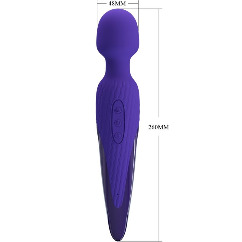 PRETTY LOVE - ANTONY YOUTH WAND VIBRATORE VIOLA EFFETTO CALORE