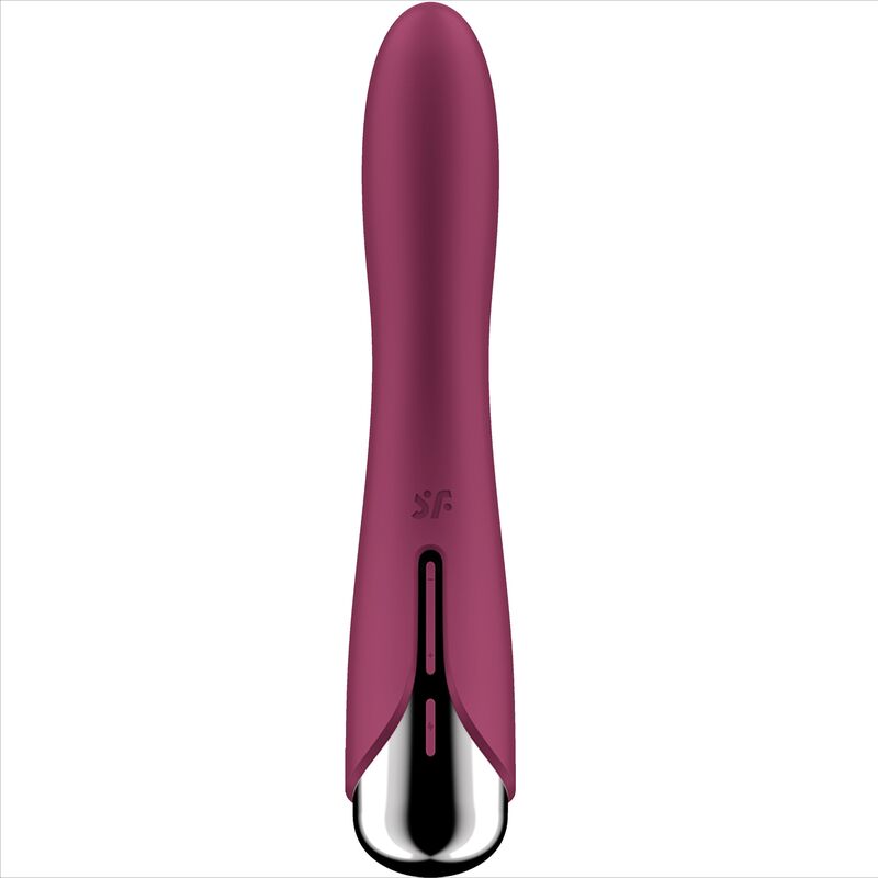 SATISFYER - VIBRATORE ROTANTE SPINNING VIBE 1 G-SPOT ROSSO