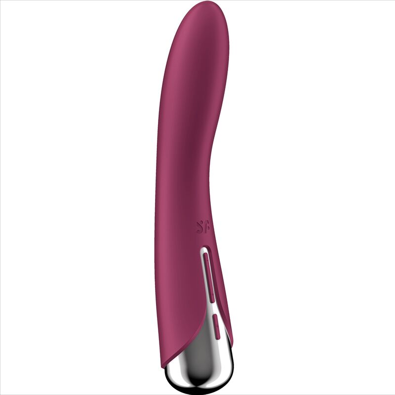 SATISFYER - VIBRATORE ROTANTE SPINNING VIBE 1 G-SPOT ROSSO