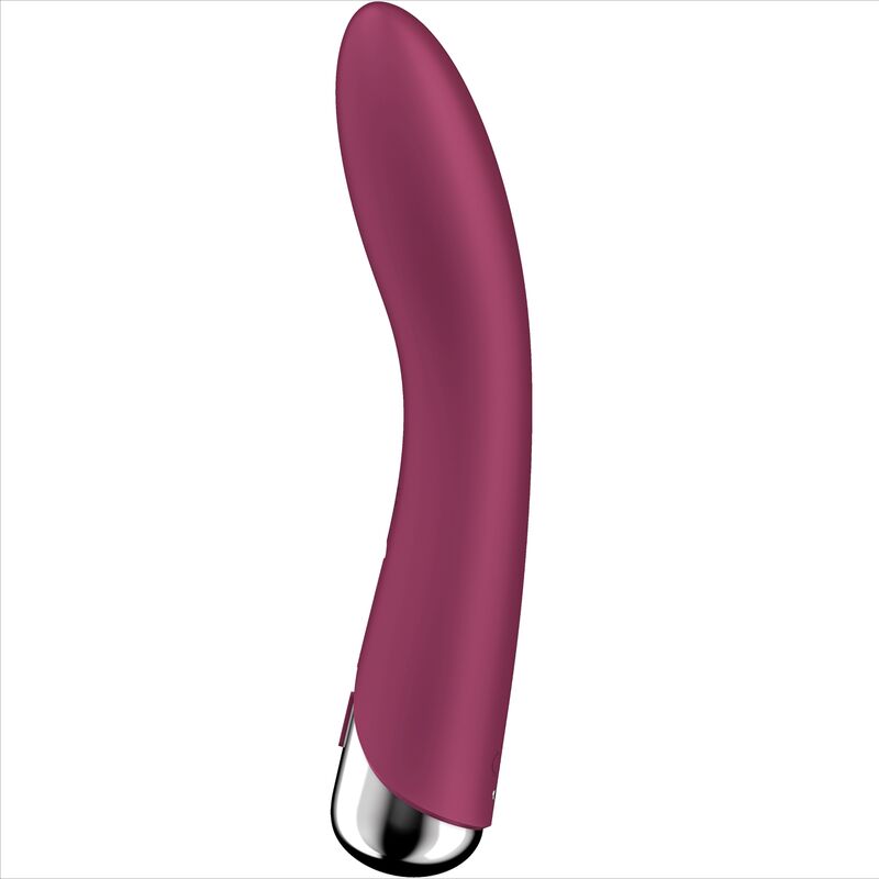 SATISFYER - VIBRATORE ROTANTE SPINNING VIBE 1 G-SPOT ROSSO