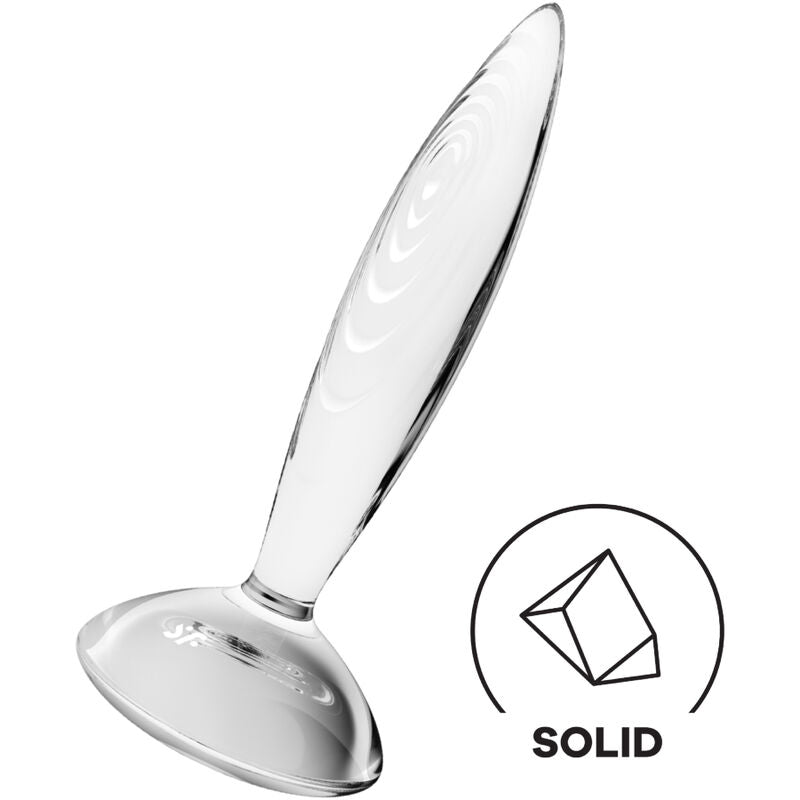SATISFYER - FUNKELNDER ANALPLUG AUS KRISTALL