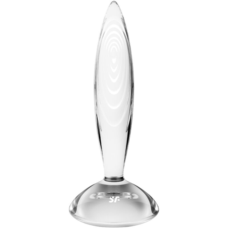 SATISFYER - FUNKELNDER ANALPLUG AUS KRISTALL