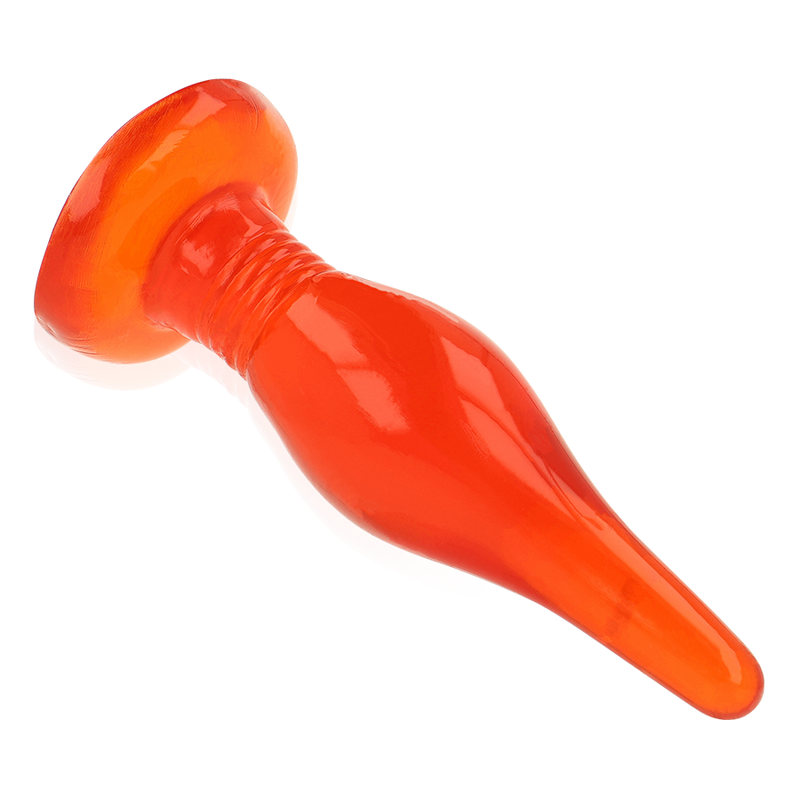 BAILE - PLUG ANALE SOFT TOUCH ROSSO 14,2 CM