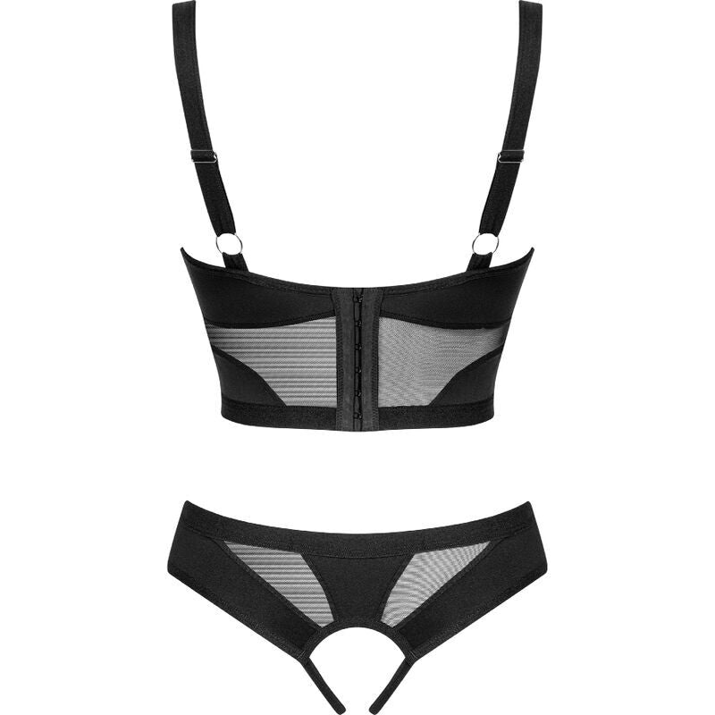 OBSESSIVE - CHIC AMORIA SET 2 PIECES CUPLESS XS/S