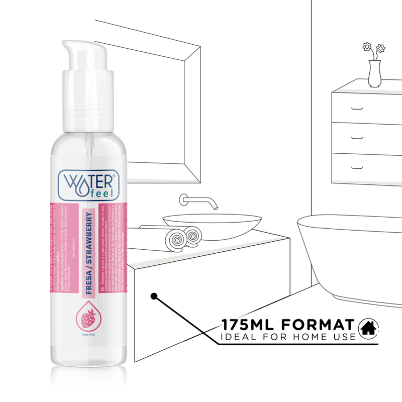 WATERFEEL - ERDBEERE SCHMIERMITTEL AUF WASSERBASIS 175 ML