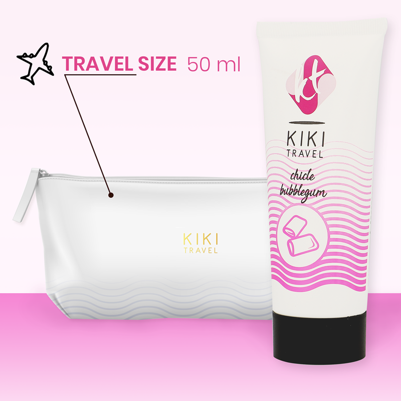 KIKÍ TRAVEL - LUBRIFICANTE BUBBLEGUM 50 ML