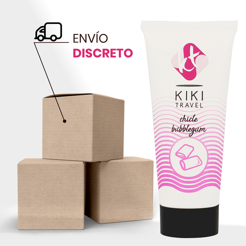 KIKÍ TRAVEL - LUBRIFICANTE BUBBLEGUM 50 ML