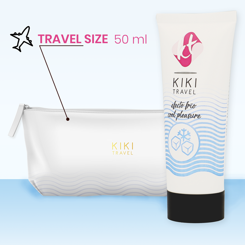 KIKÍ TRAVEL - LUBRIFICANTE EFFETTO RINFRESCANTE 50 ML