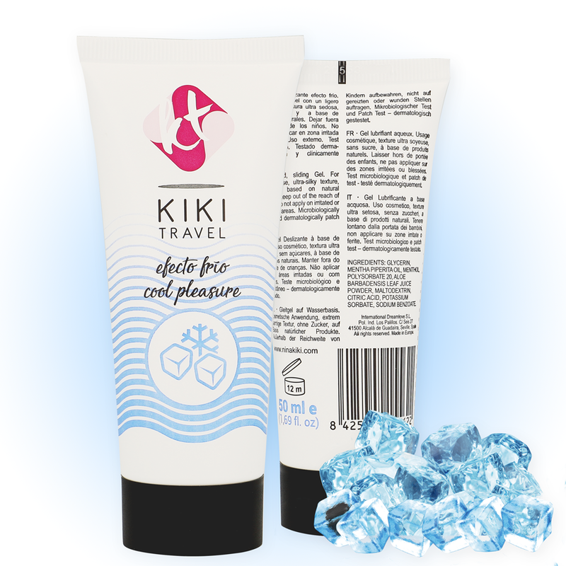 KIKÍ TRAVEL - LUBRIFICANTE EFFETTO RINFRESCANTE 50 ML