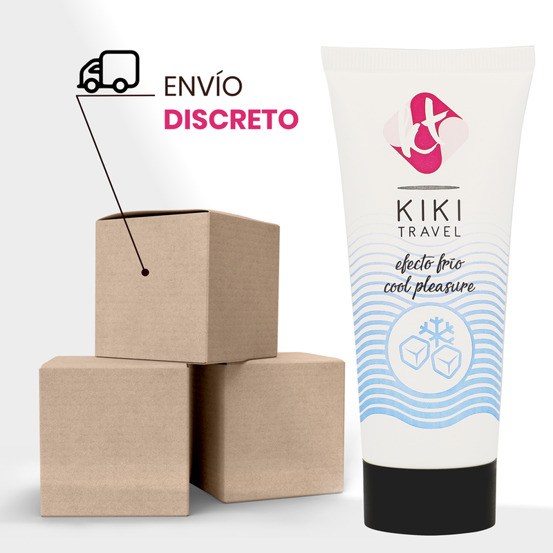 KIKÍ TRAVEL - LUBRIFICANTE EFFETTO RINFRESCANTE 50 ML