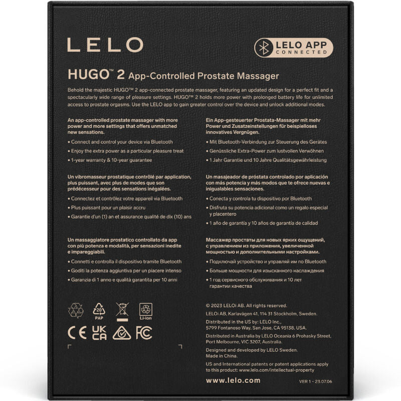 LELO - HUGO 2 MASSAGGIATORE PROSTATICO VERDE