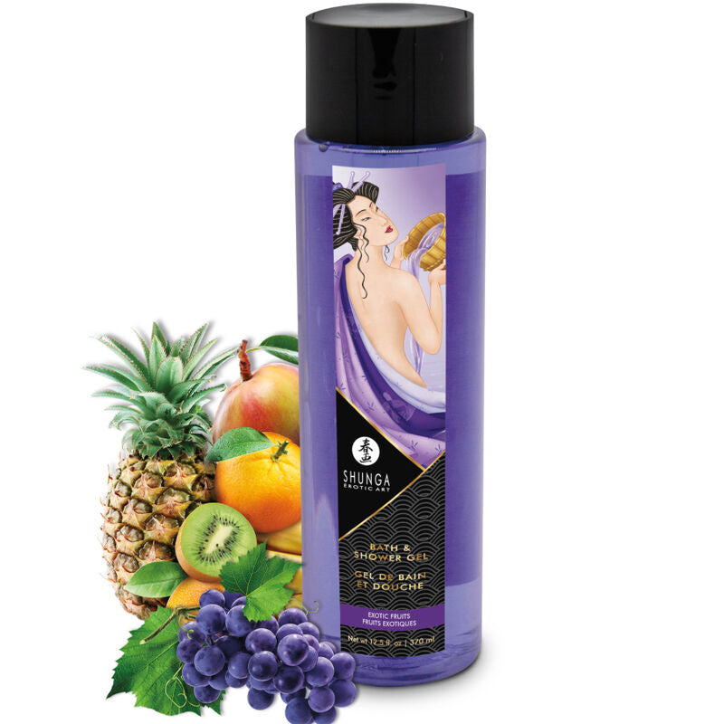 SHUNGA - BADE- &amp; DUSCHGEL EXOTISCHE FRÜCHTE 370 ML