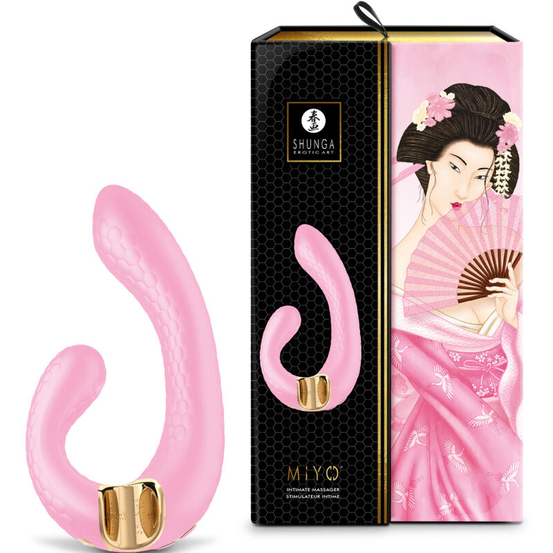 SHUNGA - MASSAGGIATORE INTIMO MIYO ROSA