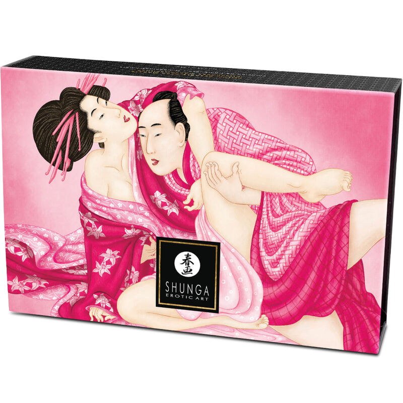 SHUNGA - ESSBARES MASSAGEPULVER-SET HIMBEERE