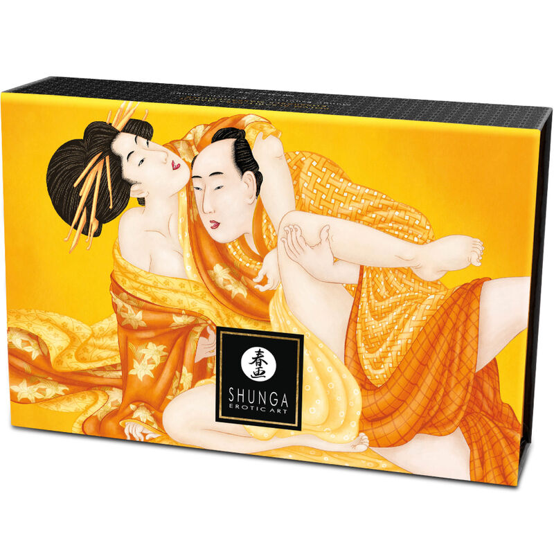 SHUNGA - KIT POLVERE DA MASSAGGIO EDIBILI MANGO