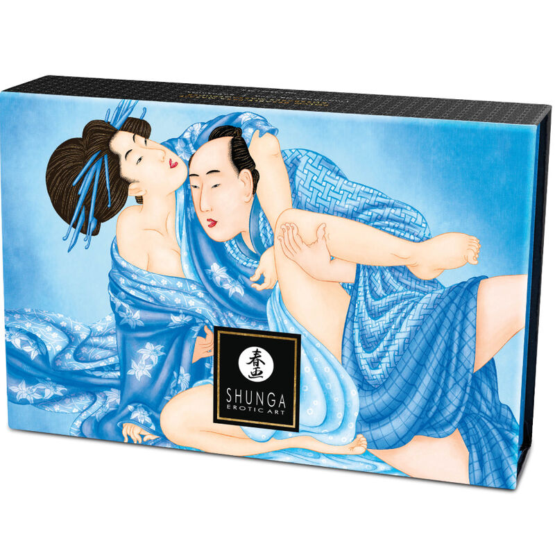SHUNGA - ESSBARES MASSAGEPULVER-SET AUS KOKOSNUSS