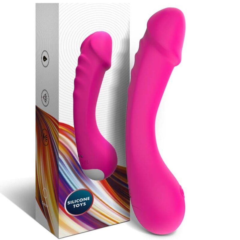 ARMONY - DILDO VIBRATORE PUNTO G SILICONE FUCSIA