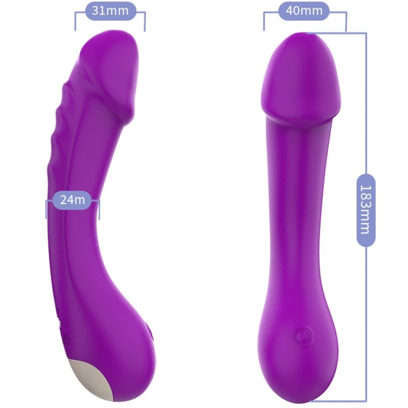 ARMONY - DILDO VIBRATORE PUNTO G SILICONE VIOLA