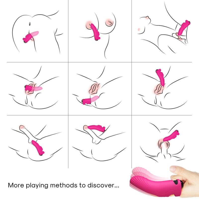 ARMONY - AURORA VIBRATOR FINGER PINK