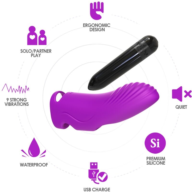 ARMONY - AURORA VIBRATOR FINGER PINK