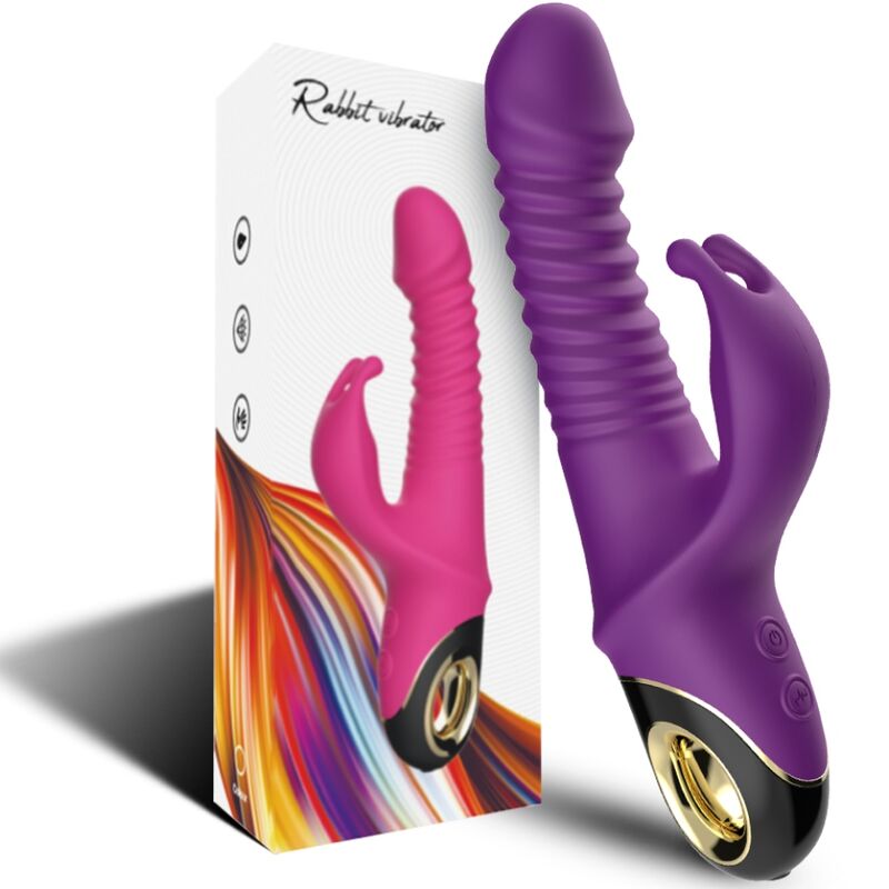 ARMONY - ZING DILDO VIBRATORE CONIGLIO VIOLA