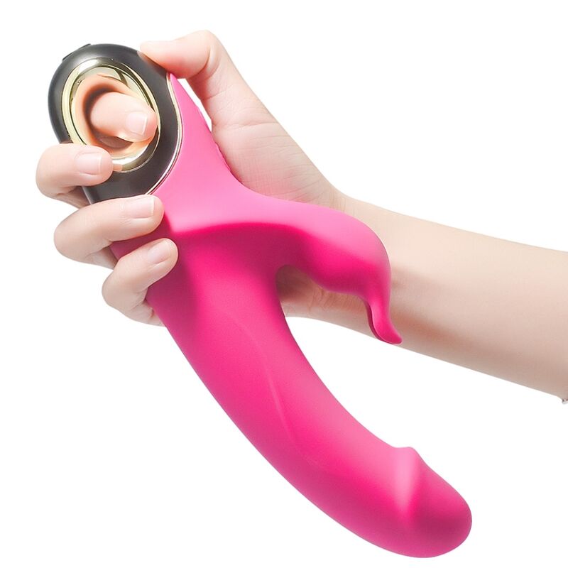 ARMONY - METEROR DILDO VIBRATOR KANINCHENROTATOR FUCHSIA