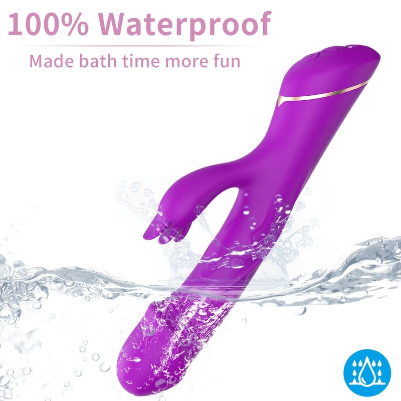 ARMONY - DILDO VIBRATOR RABBIT SILICONE PURPLE