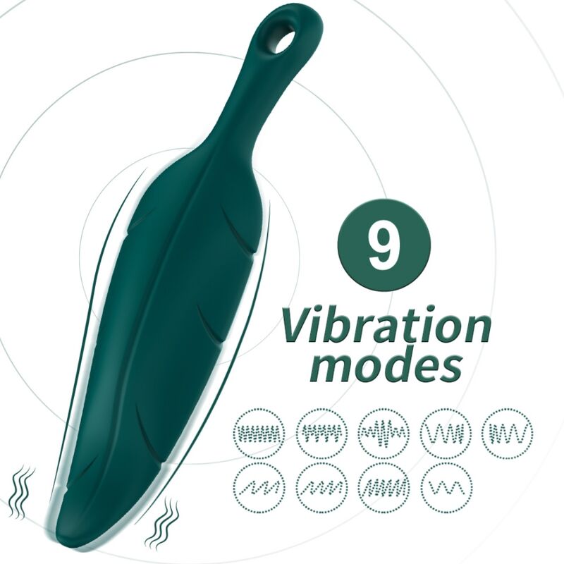 ARMONY - STIMOLATORE E VIBRATORE FOGLIA VERDE