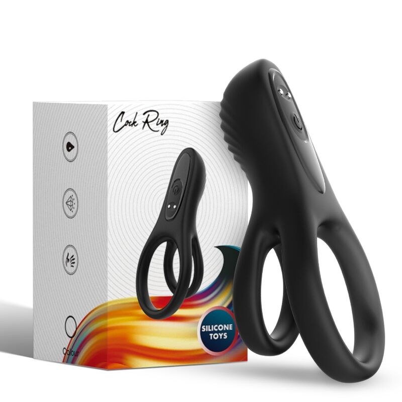 ARMONY - DOUBLE RING VIBRATOR BLACK