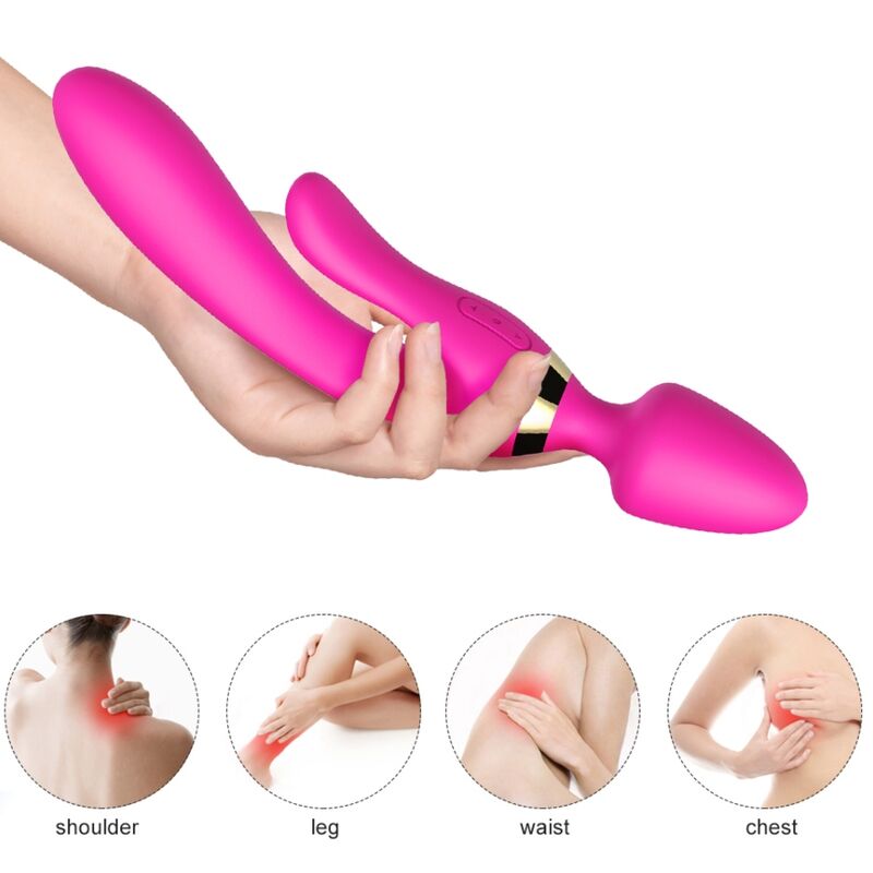 ARMONY - MASSAGER &amp; VIBRATOR KANINCHEN FUCHSIA