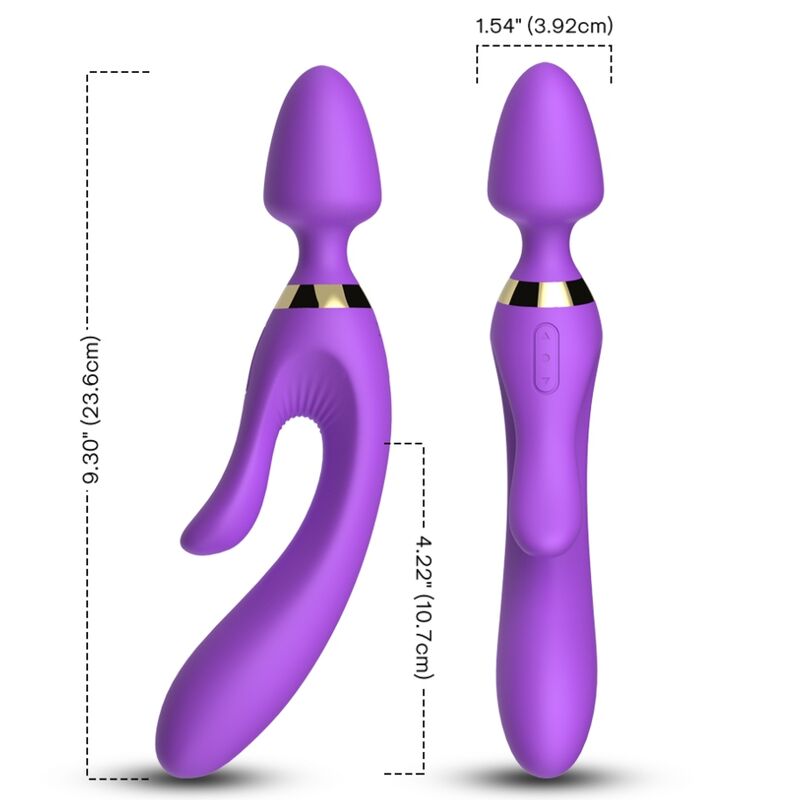 ARMONY - MASSAGER &amp; VIBRATOR RABBIT LILA