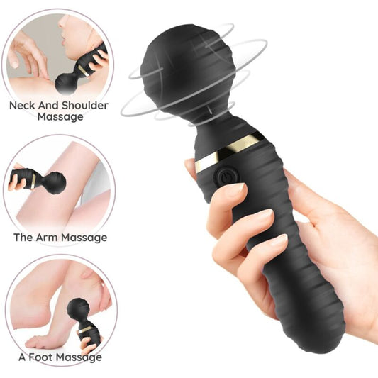 ARMONY - FREEDO MASSAGER &amp; VIBRATOR KLEIN SCHWARZ