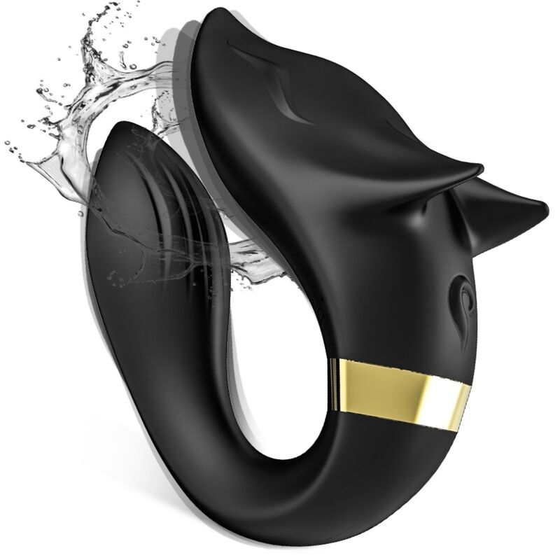 ARMONY - FOX VIBRATOR FÜR PAARE FERNBEDIENUNG SCHWARZ
