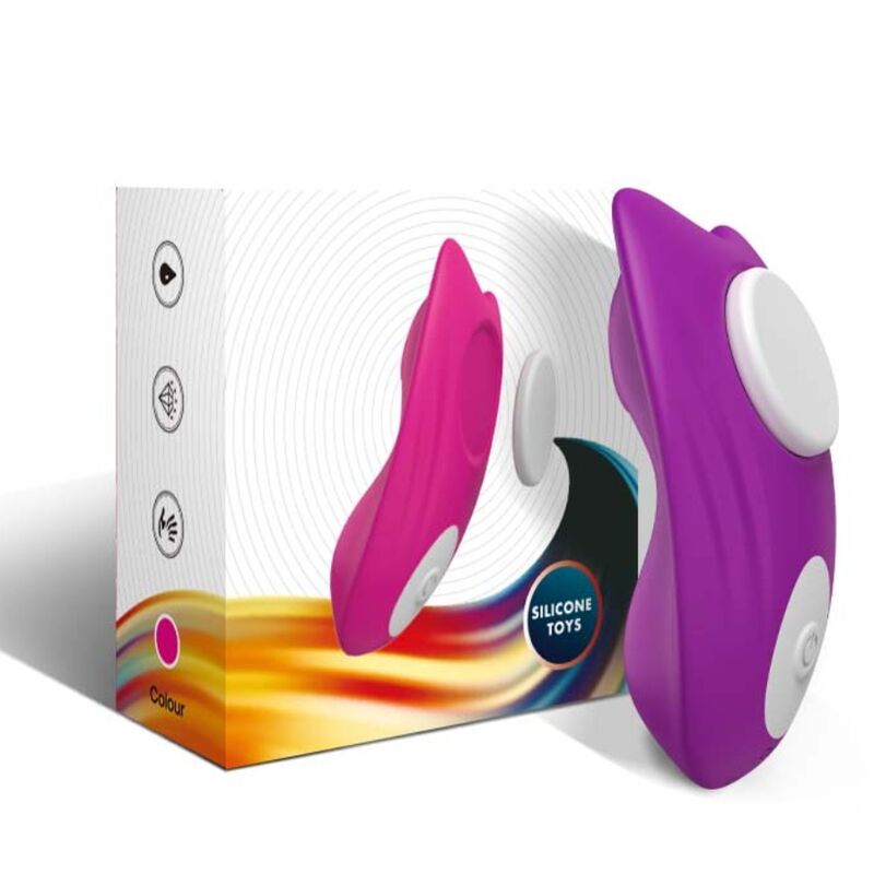 ARMONY - BUTTERFLY TRAGBARES HÖSCHEN VIBRATOR MIT FERNBEDIENUNG LILA