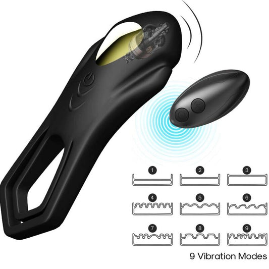 ARMONY - ROADSTER VIBRATOR DOPPELRING FERNBEDIENUNG SCHWARZ