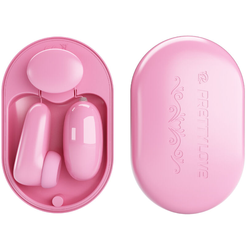 PRETTY LOVE - MAGIC BOX PROIETTILE VIBRANTE E STIMOLATORE ROSA