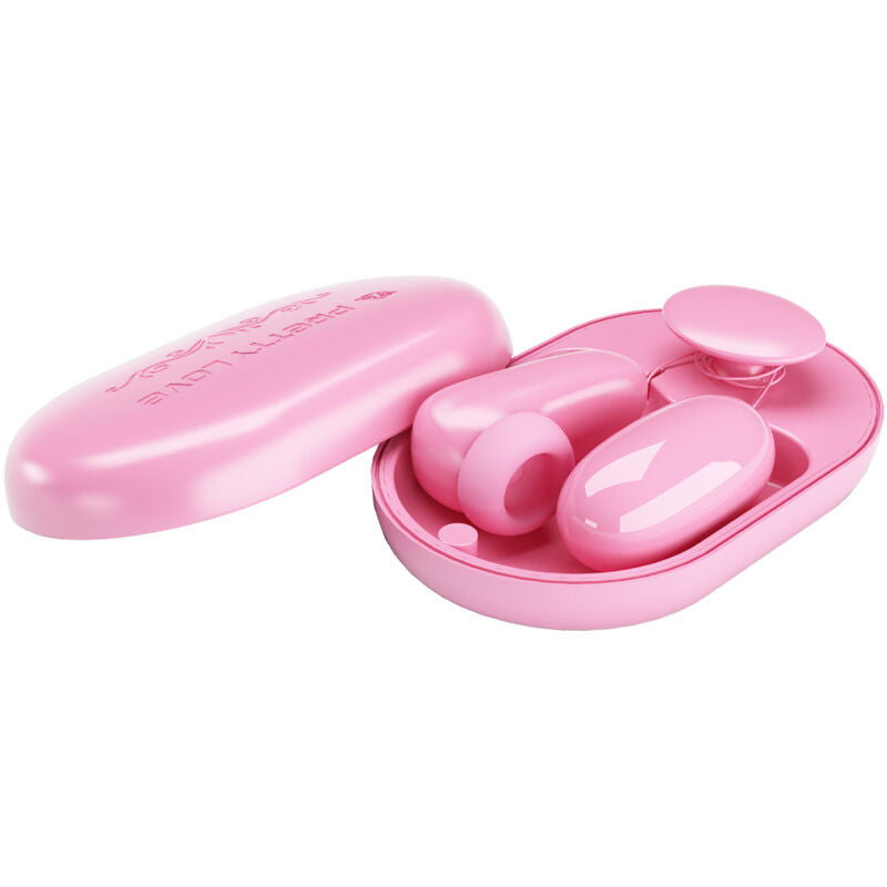 PRETTY LOVE - MAGIC BOX PROIETTILE VIBRANTE E STIMOLATORE ROSA