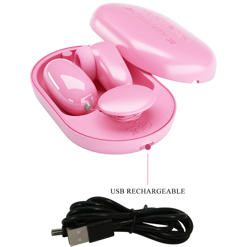 PRETTY LOVE - MAGIC BOX VIBRATING BULLET & PINK STIMULATOR