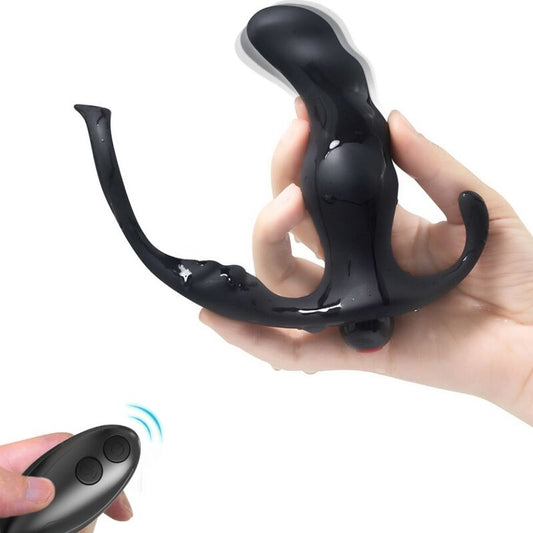 ARMONY - KNIGHT VIBRATOR ANAL PROSTATA &amp; RING FERNBEDIENUNG SCHWARZ