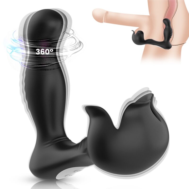 ARMONY - SURROUND VIBRATOR ANAL &amp; STIMULATOR HODEN FERNBEDIENUNG SCHWARZ