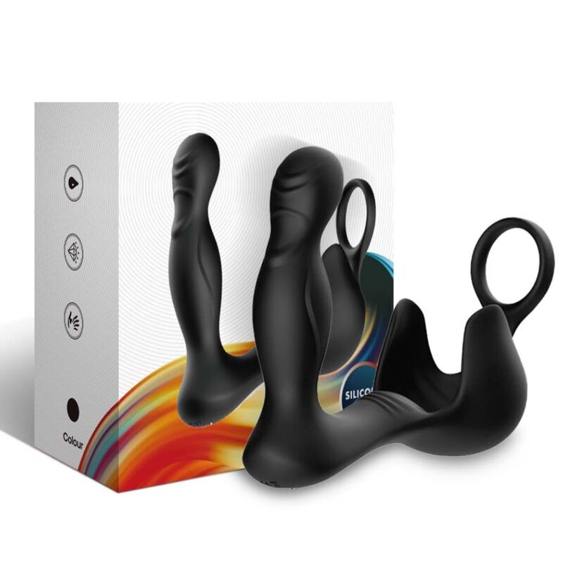 ARMONY - SURROUND VIBRATOR ANAL &amp; STIMULATOR HODEN &amp; RING FERNBEDIENUNG SCHWARZ