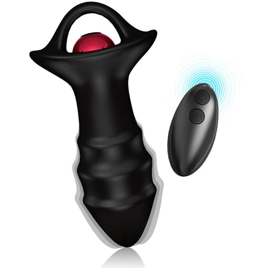 ARMONY - KYLIN FINGERVIBRATOR &amp; ANALSTECKER FERNBEDIENUNG SCHWARZ