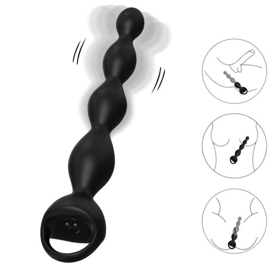 ARMONY - VIBRATORE FINGER ANAL PLUG NERO