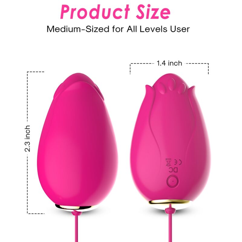 ARMONY - MANDALA EGG VIBRATORE G-SPOT TELECOMANDO FUCSIA