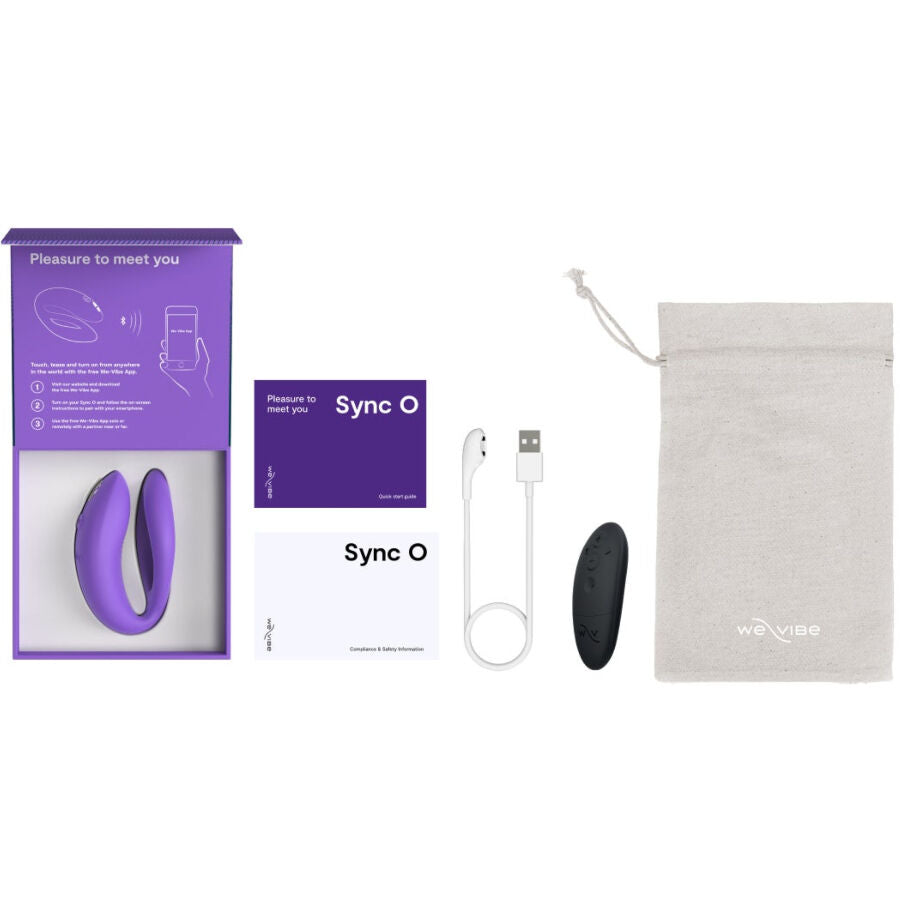 WE-VIBE - SYNC O VIBRATORE FLESSIBILE TELECOMANDO VERDE SCURO